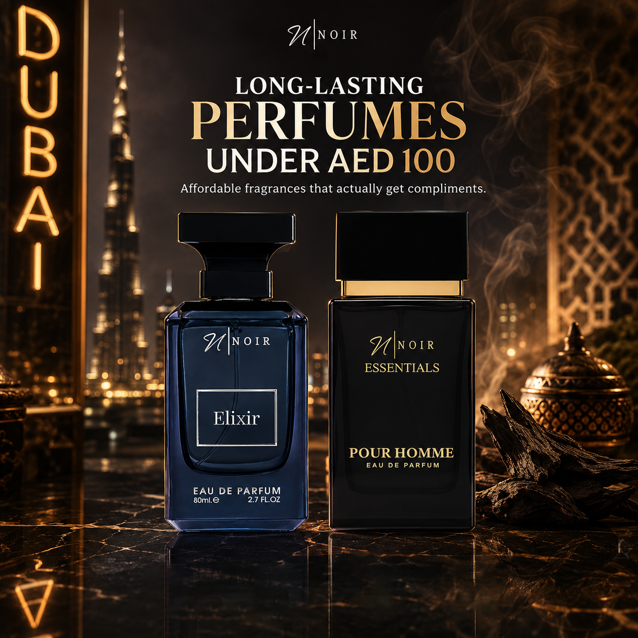 Long-Lasting Perfumes Under AED 100 That Actually Get Compliments