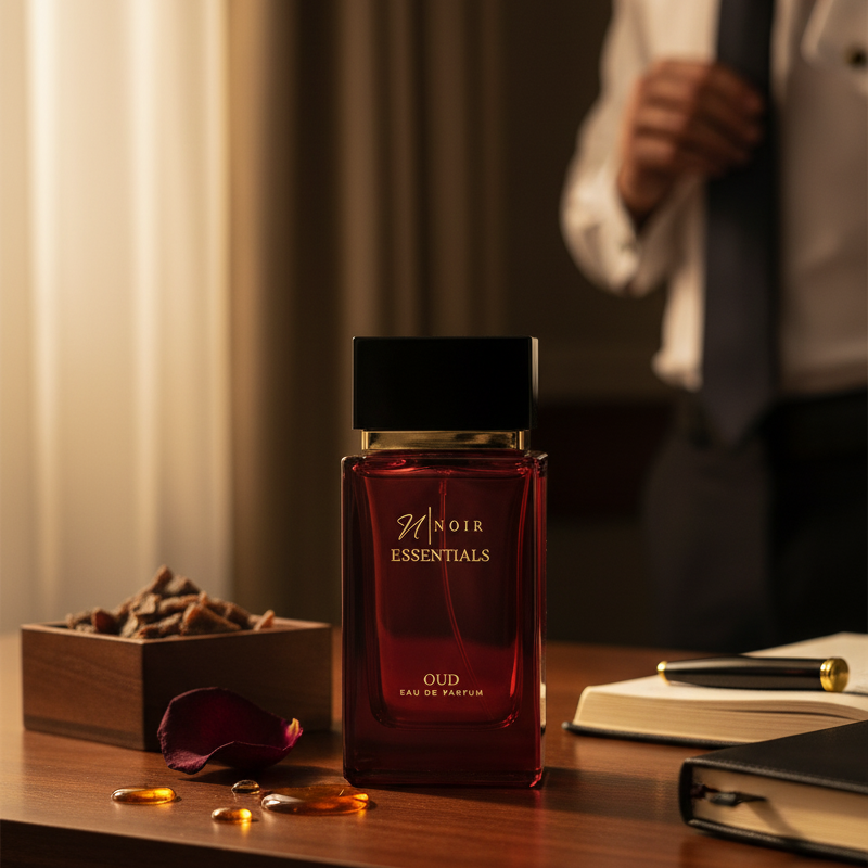 Essentials Oud Eau De Parfum for men 80ml