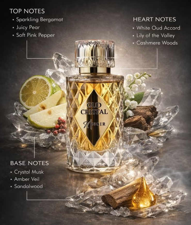 Oud Cristal Eau De Parfum - 60ml